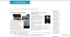 Desktop Screenshot of mediareach.wordpress.com