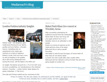 Tablet Screenshot of mediareach.wordpress.com