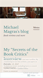 Mobile Screenshot of michaelmagras.wordpress.com