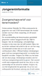 Mobile Screenshot of jongereninformatie.wordpress.com