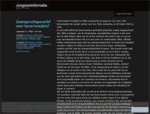 Tablet Screenshot of jongereninformatie.wordpress.com