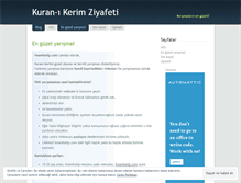 Tablet Screenshot of ikuran.wordpress.com