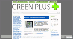 Desktop Screenshot of gogreenplus.wordpress.com