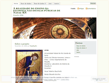 Tablet Screenshot of filosofiaufrn.wordpress.com