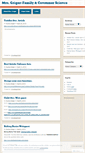 Mobile Screenshot of mrsgrigar.wordpress.com