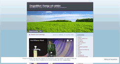 Desktop Screenshot of drogdebatt.wordpress.com