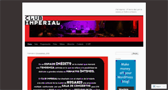 Desktop Screenshot of clubimperialrosario.wordpress.com