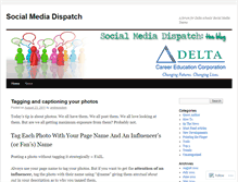Tablet Screenshot of dcecsocialmedia.wordpress.com