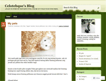 Tablet Screenshot of celotehque.wordpress.com