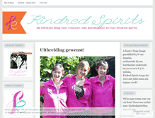 Tablet Screenshot of kindredspiritsblog.wordpress.com