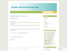 Tablet Screenshot of moojix.wordpress.com