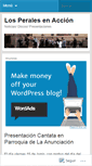 Mobile Screenshot of conjuntolosperales.wordpress.com