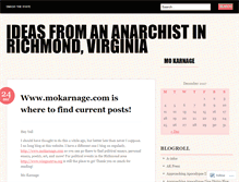 Tablet Screenshot of anarchymo.wordpress.com