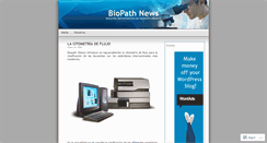Desktop Screenshot of biopath.wordpress.com