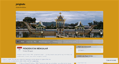 Desktop Screenshot of jongbatu.wordpress.com