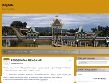 Tablet Screenshot of jongbatu.wordpress.com