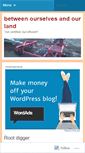 Mobile Screenshot of betweenourselvesandourland.wordpress.com