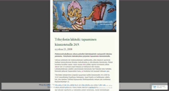 Desktop Screenshot of nollatoleranssi.wordpress.com