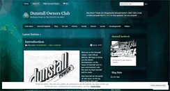 Desktop Screenshot of dunstall.wordpress.com