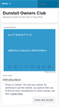 Mobile Screenshot of dunstall.wordpress.com