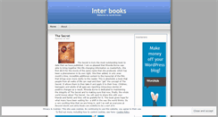 Desktop Screenshot of interbooks.wordpress.com