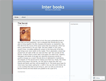 Tablet Screenshot of interbooks.wordpress.com