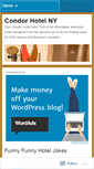 Mobile Screenshot of condorny.wordpress.com