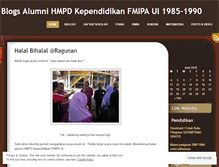 Tablet Screenshot of hmpdfmipaui.wordpress.com