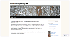 Desktop Screenshot of dadailydrudgerydayzzz.wordpress.com