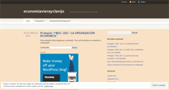 Desktop Screenshot of economiavierayclavijo.wordpress.com