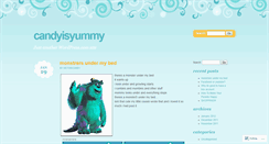 Desktop Screenshot of candyisyummy.wordpress.com