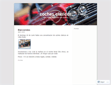 Tablet Screenshot of cochesclasicosenvelezrubio.wordpress.com