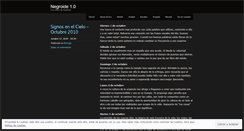 Desktop Screenshot of negroide333.wordpress.com