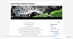 Desktop Screenshot of hanspottersgestionturistica.wordpress.com