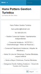 Mobile Screenshot of hanspottersgestionturistica.wordpress.com