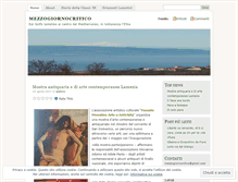 Tablet Screenshot of mezzogiornocritico.wordpress.com