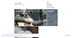 Desktop Screenshot of lightsimple.wordpress.com