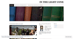 Desktop Screenshot of inthelightcone.wordpress.com