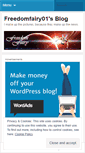 Mobile Screenshot of freedomfairy01.wordpress.com