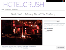 Tablet Screenshot of hotelcrush.wordpress.com