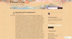 Desktop Screenshot of abrownslife.wordpress.com