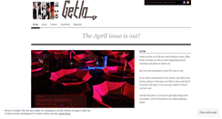 Desktop Screenshot of getinmagazine.wordpress.com