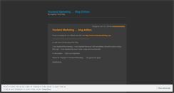 Desktop Screenshot of hovlandmarketing.wordpress.com