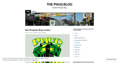 Desktop Screenshot of phuqblog.wordpress.com