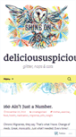 Mobile Screenshot of delicioususpicious.wordpress.com