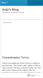 Mobile Screenshot of anjaschotte.wordpress.com