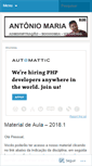 Mobile Screenshot of antoniomaria.wordpress.com