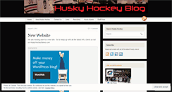 Desktop Screenshot of huskyhockey.wordpress.com