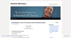 Desktop Screenshot of heartisticmotivation.wordpress.com