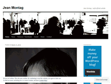 Tablet Screenshot of jeanmontag.wordpress.com